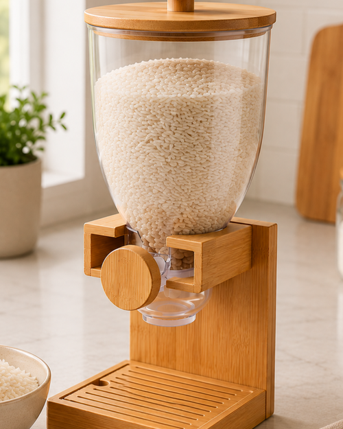 Cirello Bamboo Food Dispenser