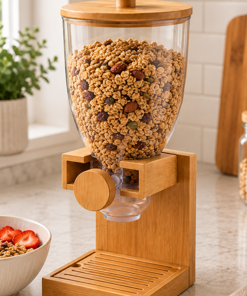Cirello Bamboo Food Dispenser